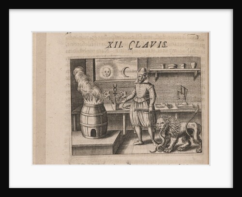 Illustration for Tripvs avrevs, hoc est, Tres tractatvs chymici selectissimi.., 1618 by Theodor de Bry