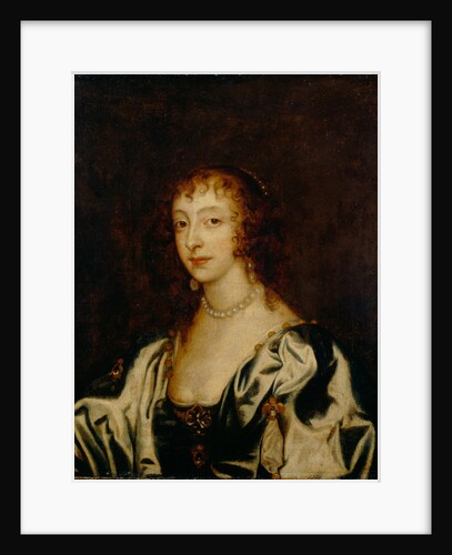 Portrait of Queen Henrietta Maria of France, 1666 by Sir Anthonis van Dyck