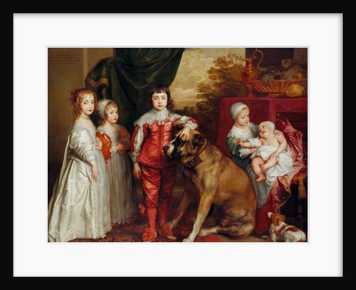 Five Eldest Children of Charles I, 1637 by Sir Anthonis van Dyck