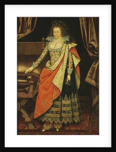 Portrait of Lady Frances Stewart, Duchess of Richmond and Lennox, Countess of Hertford, née Howard, 1611 by Marcus Gheeraerts the Younger