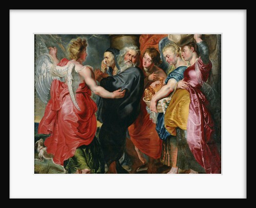 The Flight of Lot and His Family from Sodom (after Rubens), c. 1618 by Jacob Jordaens