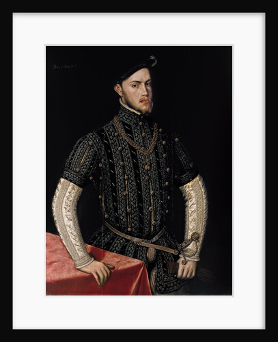 Portrait of Philip II, King of Spain and Portugal, c. 1550 by Antonis Mor