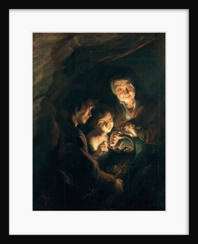 Old Woman with a Basket of Coal, c. 1616-1618 by Pieter Paul Rubens