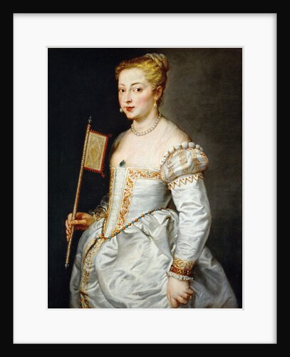Girl with fan, ca. 1628-1629 by Pieter Paul Rubens