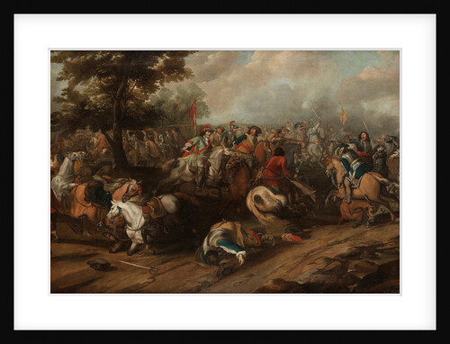 The Battle of Breitenfeld by Pieter Snayers