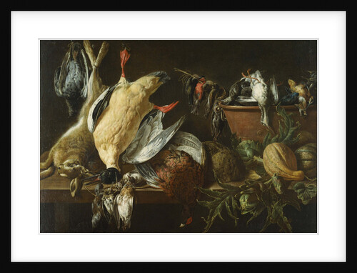 Still Life with Games and Vegetables, 1648 by Adriaen Van Utrecht