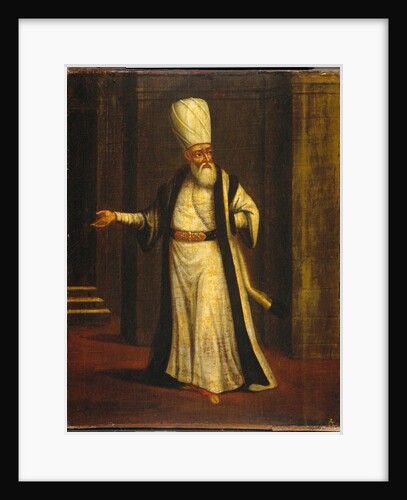 A Janissary Aga, 1737 by Jean-Baptiste Vanmour