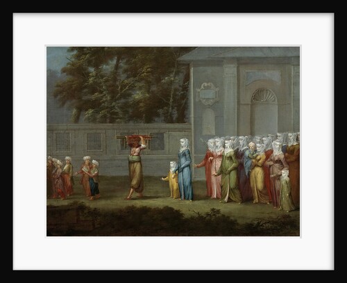 First walk to boys school, 1737 by Jean-Baptiste Vanmour