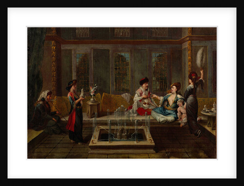 The Conversation, 1730s by Jean-Baptiste Vanmour