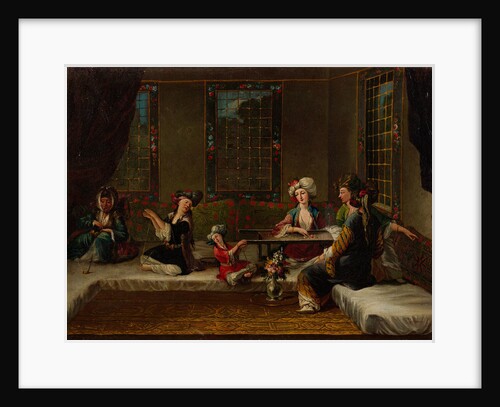 Women Embroidering, 1730s by Jean-Baptiste Vanmour
