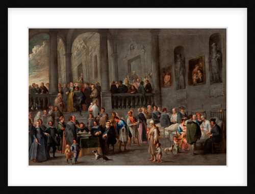 To Visit the Sick, c. 1640 by Cornelis de Wael