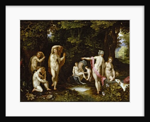 Diana and Actaeon, ca 1595 by Jan Brueghel the Elder
