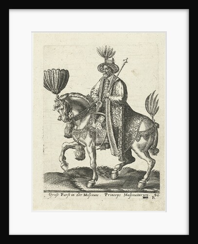 Grand Duke of Muscovy, 1577 by Abraham de Bruyn