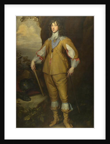 Portrait of Charles I Louis, Elector Palatine, ca 1637 by Anthony van Dyck