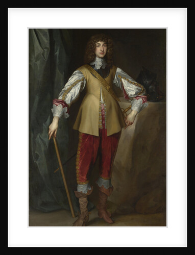Portrait of Prince Rupert of the Rhine, Duke of Cumberland, ca 1637 by Anthony van Dyck