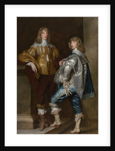 Lord John Stuart and his Brother, Lord Bernard Stuart, ca 1638 by Sir Anthonis van Dyck