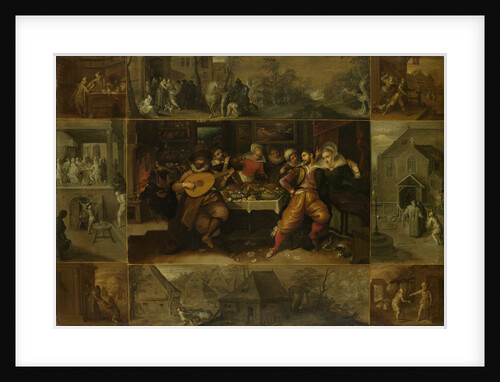 he Parable of the prodigal son, 1620 by Frans Francken the Younger