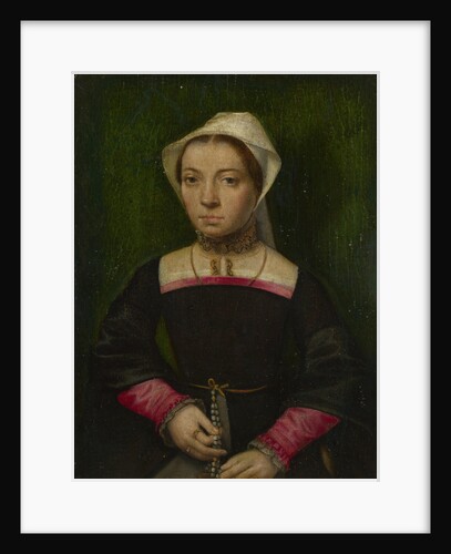 A Lady with a Rosary, c. 1550 by Catharina van Hemessen