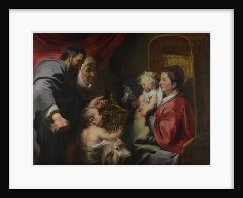 The Virgin and Child with Saints Zacharias, Elizabeth and John the Baptist, c. 1620 by Jacob Jordaens
