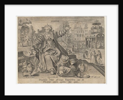 Riches (Divitiae), ca. 1600 by Karel van Mallery