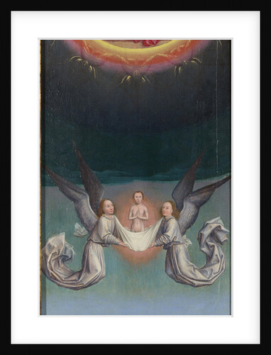 The Soul of Saint Bertin carried up to God by Simon Marmion