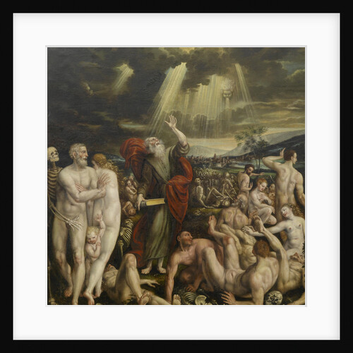 The Vision of the Prophet Ezekiel by Quentin Massys