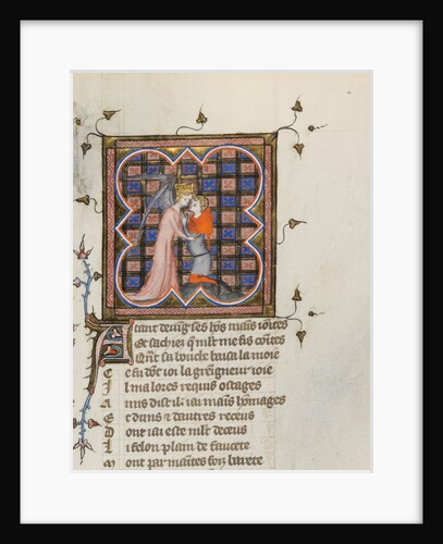 Miniature from a manuscript of the Roman de la Rose by Guillaume de Lorris and Jean de Meun, 1353 by Master of the Rose novels