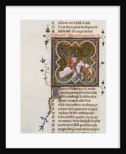 Miniature from a manuscript of the Roman de la Rose by Guillaume de Lorris and Jean de Meun, 1353 by Master of the Rose novels