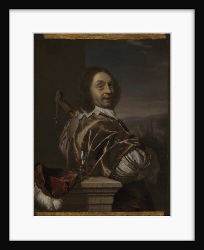 Self Portrait with a Cittern, 1674 by Frans van Mieris the Elder