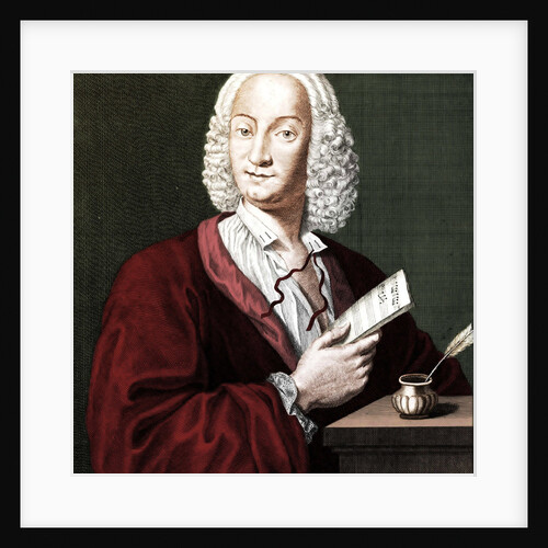 Antonio Vivaldi, 1725 by François Morellon de la Cave
