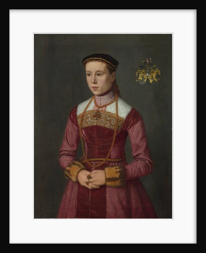 Portrait of a Young Lady, ca 1561 by Nicolas Neufchâtel