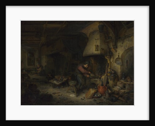 An Alchemist, 1661 by Adriaen Jansz van Ostade
