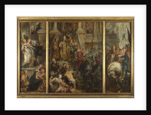 Sketch for High Altarpiece, St Bavo, Ghent, 1612 by Pieter Paul Rubens