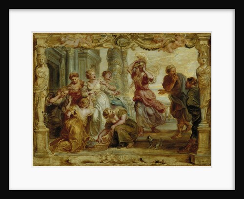 Achilles recognized among the daughters of Lycomedes, 1630-1635 by Pieter Paul Rubens