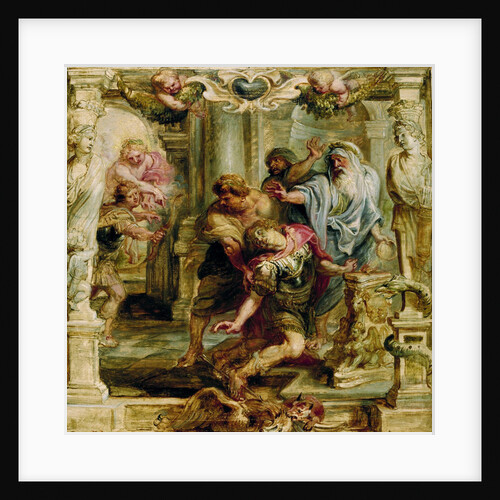 The death of Achilles, 1630-1635 by Pieter Paul Rubens