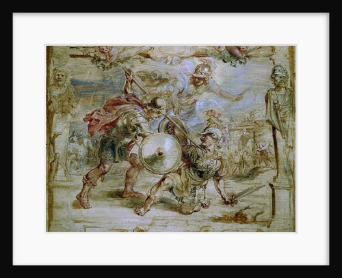 The death of Hector, 1630-1635 by Pieter Paul Rubens