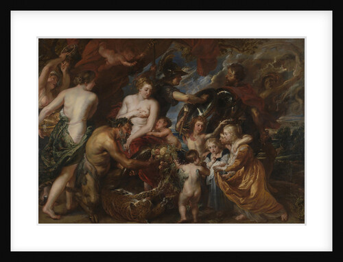 Minerva protects Pax from Mars (Peace and War), c. 1629-1630 by Pieter Paul Rubens
