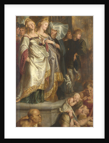 Three Female Witnesses. Sketch for High Altarpiece, St Bavo, Ghent, 1612 by Pieter Paul Rubens
