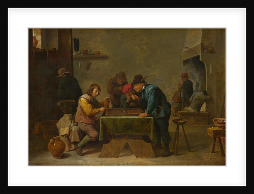Backgammon Players, c. 1645 by David Teniers the Younger