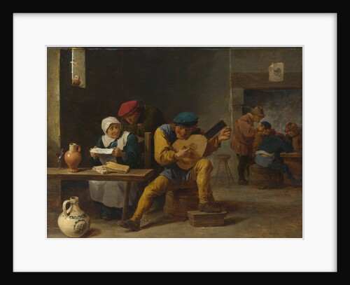 Peasants making Music in an Inn, c. 1635 by David Teniers the Younger