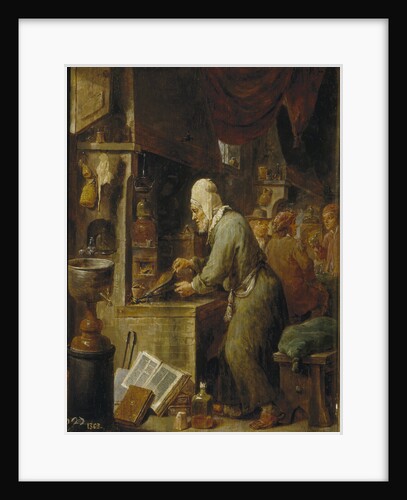An Alchemist, 1631-1640 by David Teniers the Younger