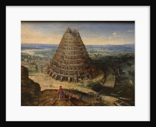 The Tower of Babel, 1594 by Lucas Valckenborch van