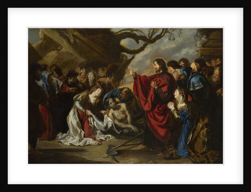 The Raising of Lazarus by Simon de Vos