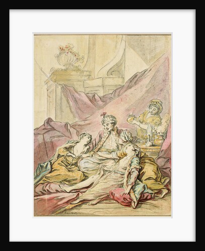 The Pasha in His Harem, ca 1735-1739 by François Boucher