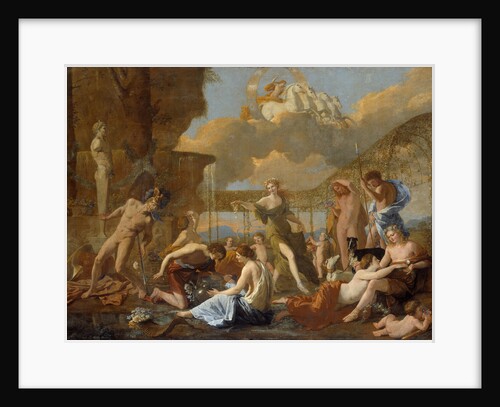 The Empire of Flora, 1631 by Nicolas Poussin