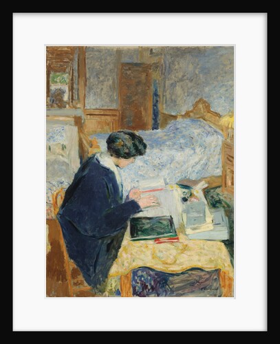 Lucy Hessel Reading (Lucy Hessel lisant), 1913 by Édouard Vuillard
