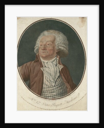 Portrait of the author Gabriel de Riqueti, comte de Mirabeau, 1791 by Angélique Allais