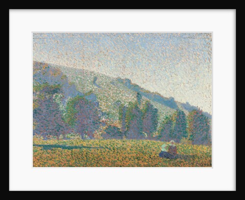 Two Breton women in a meadow, 1886 by Émile Bernard