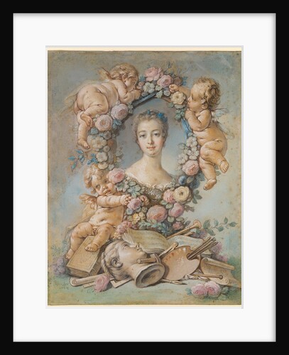 Portrait of the Marquise de Pompadour, 1754 by François Boucher