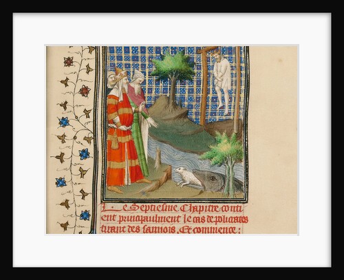 Polycrates Hanged, ca 1413-1415 by (Master of the Hours for Marshal Boucicaut) Boucicaut Master